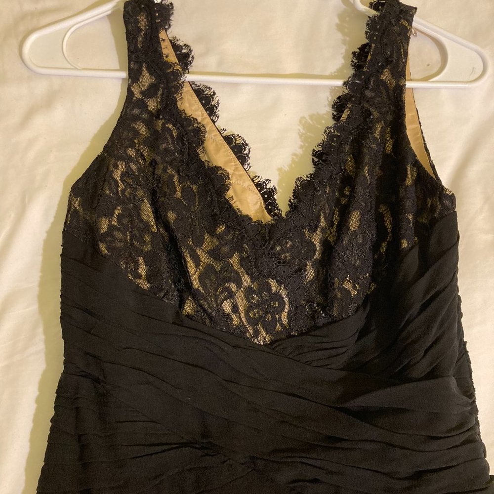 Anne Klein - US 4 - Black Sleeveless Flirty Formal Fun! - Picture 7 of 12
